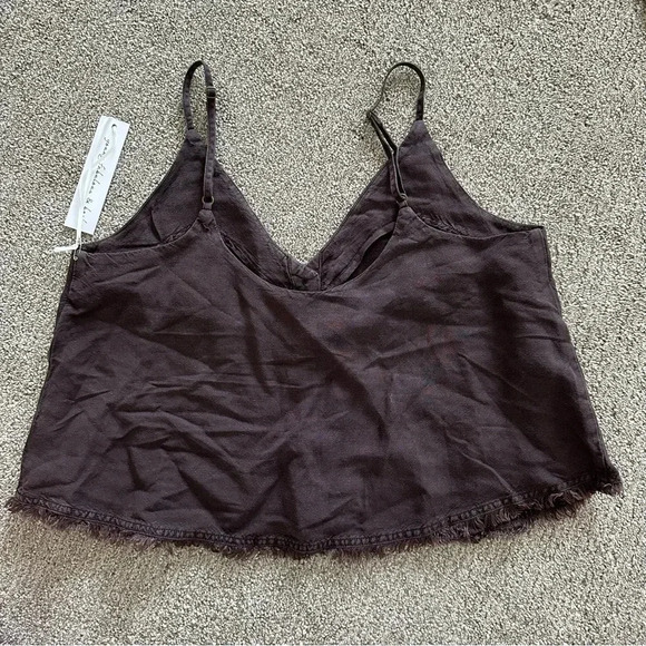 Young Fabulous & Broke Rehan Swing Tank Top‎ in Chocolate Size Medium - Picture 6 of 8